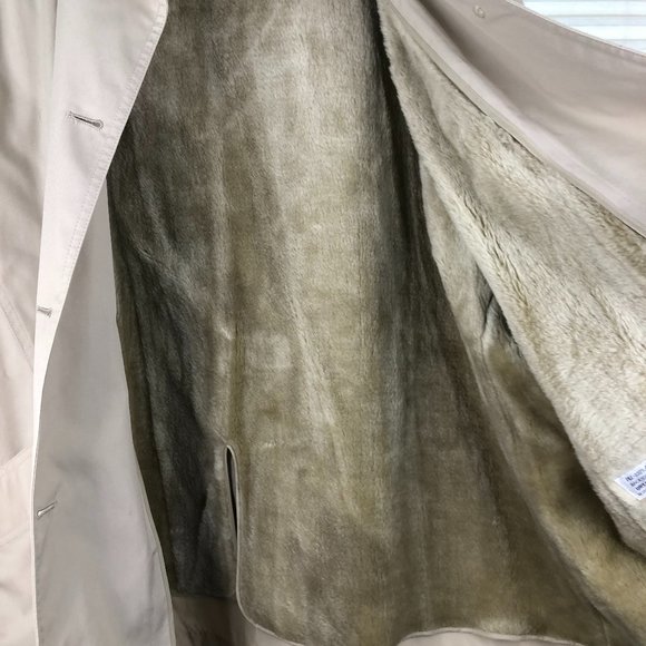 NEW - Misty Harbor Original "Agatha" Button Front Trench Coat Minimalist Classic - Picture 6 of 17